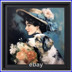 Tableau Original Tullasky Acrylique sur toile 30x30 cm Ouvre unique