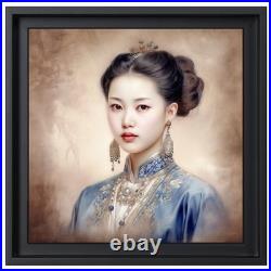 Tableau Original Tullasky Acrylique sur toile 30x30 cm Ouvre unique