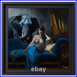 Tableau Original Tullasky Acrylique sur toile 30x30 cm Ouvre unique