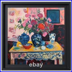 Tableau Original Tullasky Acrylique sur toile 30x30 cm Ouvre unique