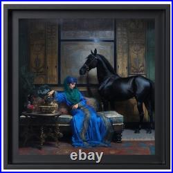 Tableau Original Tullasky Acrylique sur toile 30x30 cm Ouvre unique