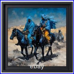 Tableau Original Tullasky Acrylique sur toile 30x30 cm Ouvre unique