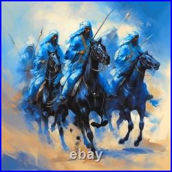 Tableau Original Tullasky Acrylique sur toile 40x40 cm Ouvre unique