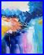 Tableau Original de S! C 50 x 40 cm abstrait Matin enchanteur