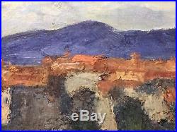 Tableau Peinture Cadre 20èm XXèm Cornellier Paysage Ecole Provençale Rare ancien