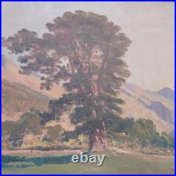Tableau Peinture La Vallée de la Vésubie Attribué à Adolfo FERAGUTTI-VISCONTI