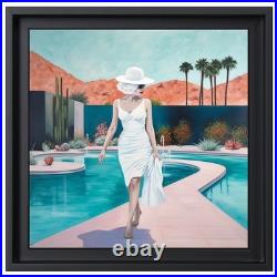 Tableau Views from L. A. 30x30 cm Tullasky Acrylique sur Toile