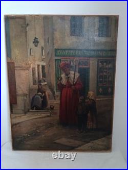 Tableau ancien Signé Vayreda 1843-1894 École espagnol