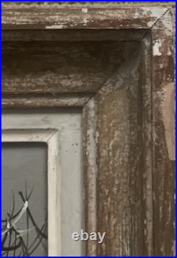 Tableau ancien hst paysage animé canal Venise gondole J. RAITO dlg Jean Calogero