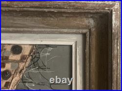 Tableau ancien hst paysage canal de Venise gondole J. RAITO dlg Jean Calogero