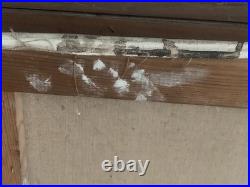 Tableau ancien hst paysage canal de Venise gondole J. RAITO dlg Jean Calogero