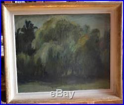 Tableau, huile sur toile Arbre du chemin du Mirril signé SCHINTONE (1927-2015)
