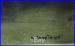Tableau, huile sur toile Arbre du chemin du Mirril signé SCHINTONE (1927-2015)