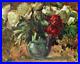 Tableau huile sur toile Nature morte aux fleurs Signé Jean CHALEYÉ (1878-1960)