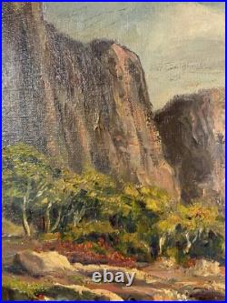 Tableau huile sur toile signé Willem J Pasman