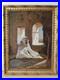 Tableau huile toile orientaliste orientalisme Algérie homme arabe
