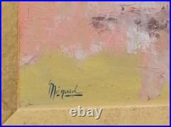 Tableau huile /toile signé Menard