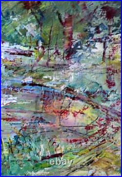 Tableau impressionniste Jean-Paul Ulysse Prix de Rome Rivage pontoisien