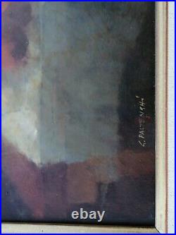 Tableau peinture PALTENGHI huile sur toile nature morte femme nue oil on canvas