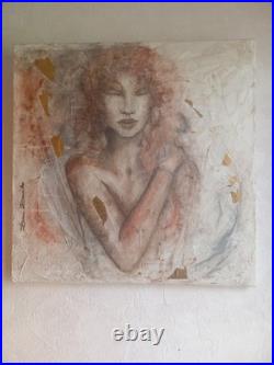 Tableau peinture acrylique sur toile