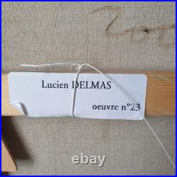 Tableau peinture huile lucien delmas 1936 2021 officiel armee de terre