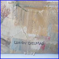Tableau peinture huile lucien delmas 1936 2021 officiel armee de terre