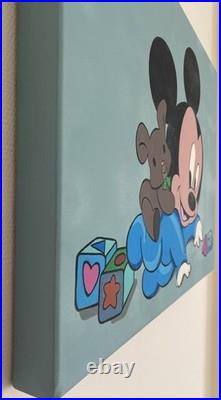 Tableau peinture huile sur toile