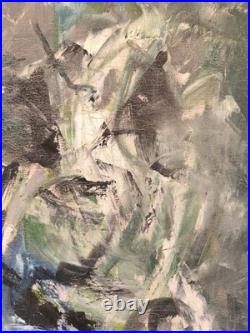 Tableau peinture huile sur toile, signé Titus, 1966