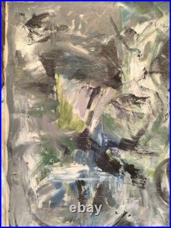 Tableau peinture huile sur toile, signé Titus, 1966