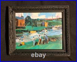 Tableau post-impressionniste et fauvisme Huile sur toile signée École française