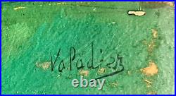 Tableau post-impressionniste et fauvisme Huile sur toile signée École française