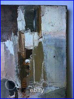 Tableau signé Jacques Berger, Abstraction, Huile sur toile, Peinture, XXe