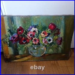 Tableau signé Marius Galleras huile sur toile