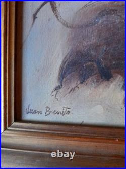 Tableaux de JUAN BENITO. Huile sur toile Matador