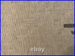 Très Belle Peinture Huile Sur Toile Neige Paysage Maison 1900 Art A Identifier