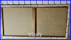 Tres Belle Peinture Huile Sur Toile Rues De Paris Montmartre Les Bouquinistes