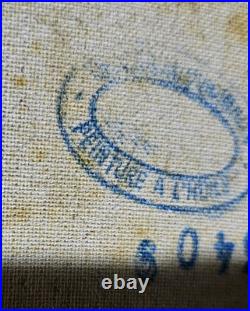 Tres Belle Peinture Huile Sur Toile Rues De Paris Montmartre Les Bouquinistes