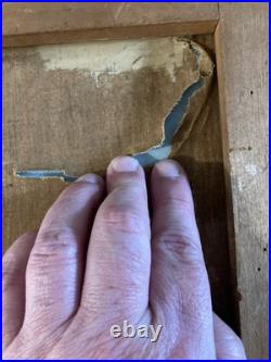 Très Belle Peinture Huile sur Toile Berger Mouton XIXe 1850 Montagne Ancien Art