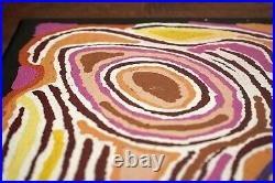 Très rare peinture aborigène d'Australie par la célèbre Judy Napangardi