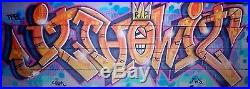 Urban Art Graffiti / Peinture Originale de Nickos TFB Feat Heckle & Jeckle
