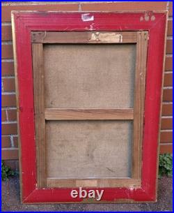 VICTOR COUSIN. Scène de Genre Orientalisme. Peinture huile sur toile signée