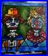VISTO -Tableau art moderne contemporain Titre LES DEUX CLOWNS