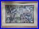 Valentin Samarine (1928-2025) Tableau Russian Art abstraction Signé Encadré