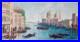 Venise Tableaux Vers 1970/1980 Signé à Identifier Italie 1/2