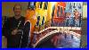 Venise Un Soir Romantique Olivier Lemennicier Artiste Peintre Sur Toile Peinture Acrylique