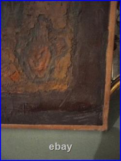 Vicente Fillol ROIG Peinture Huile Sur Toile Tableau