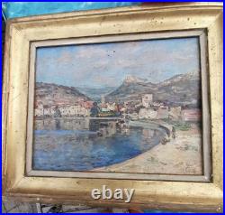 Victor Coste Peinture Sur Toile Port Méditerranéen