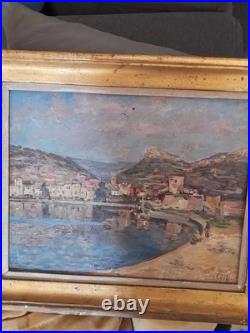 Victor Coste Peinture Sur Toile Port Méditerranéen