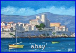 Vue d'Antibes Côte d'Azur (BELIN)